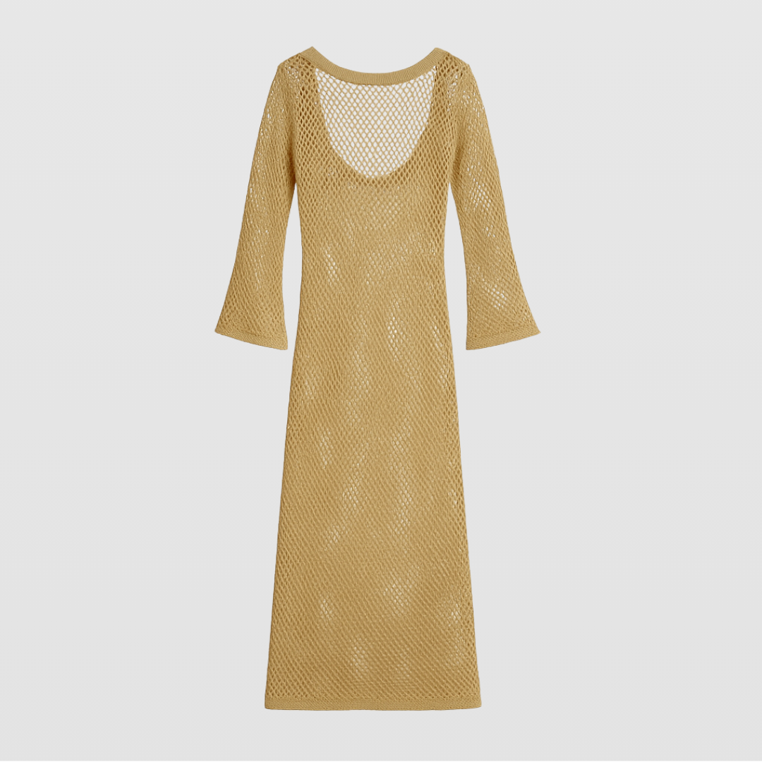 Lorena Crochet Maxi Dress cover up